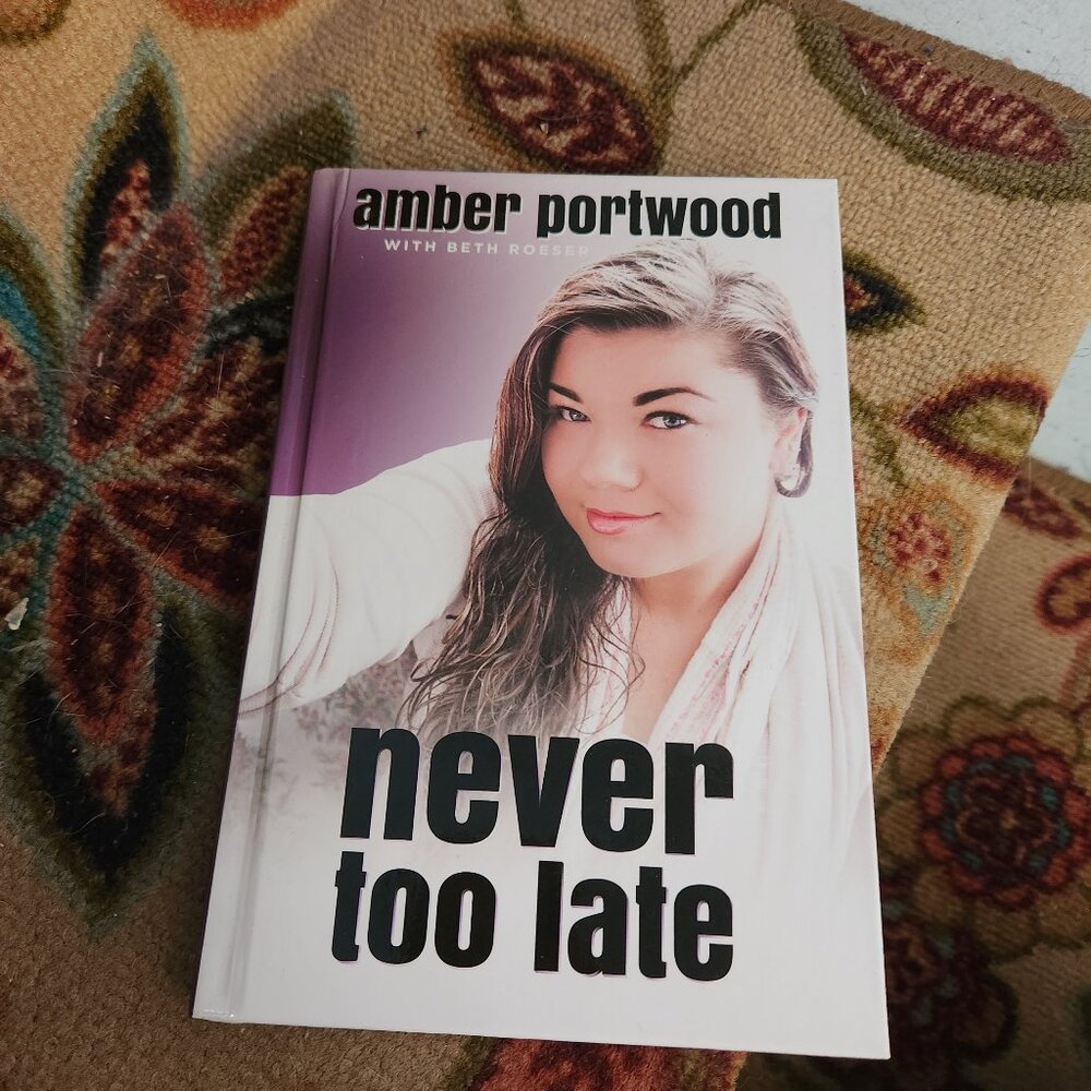 Amber portwood signed book
